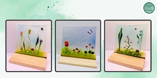 Imagem principal de Fused glass flower panel workshop