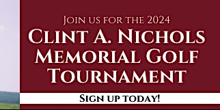 Imagem principal de 2024 Clint A. Nichols Memorial Scholarship Golf Tournament