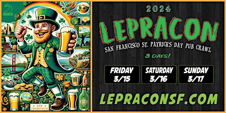 Imagen principal de St. Patrick's Day San Francisco Bar Crawl