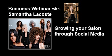 Hauptbild für REDKEN CANADA  BUSINESS WEBINAR - Growing your Salon  through Social Media