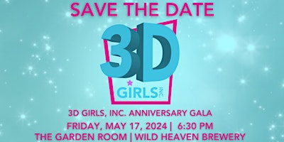 Primaire afbeelding van 3D Girls, Inc. |12th Anniversary Gala