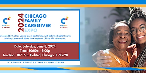 Imagen principal de 2024 Chicago Family Caregiver Expo  - Attendee Registration