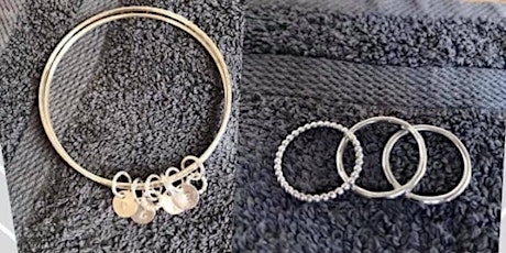Make your own silver stacking rings or bangles primary image