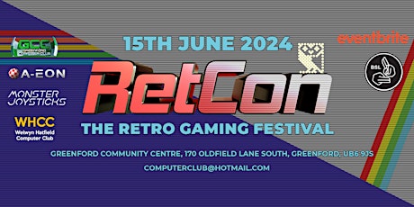 Retcon The Retro Gaming Festival 2024