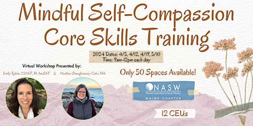 Mindful Self-Compassion Core Skills Training primary image