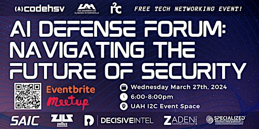 AI Defense Forum: Navigating the Future of Security primary image