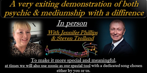 A special demonstration of both psychic and mediumship with a difference  primärbild