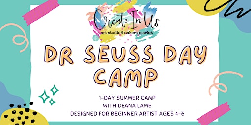 Imagen principal de Dr Seuss Day Camp *Beginner Artist* (1-day Camp)