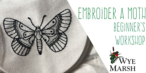 Immagine principale di Embroider a Moth - Beginner's Workshop 