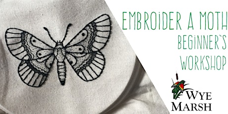 Embroider a Moth - Beginner's Workshop