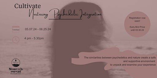 Cultivate:  Nurturing Psychedelic Integration  (8 Weeks Online - Tuesdays)  primärbild