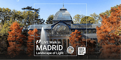 Live Walk in Madrid - Landscape of Light