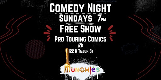 Free Comedy Sundays at Munchies  primärbild