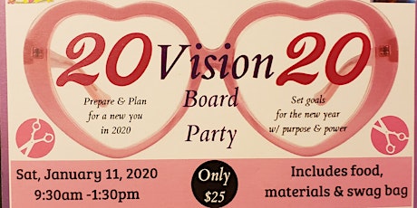 20/20 VISION Board Party! primary image