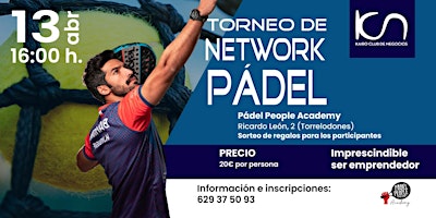 Hauptbild für Torneo de Network Pádel - 13 de abril