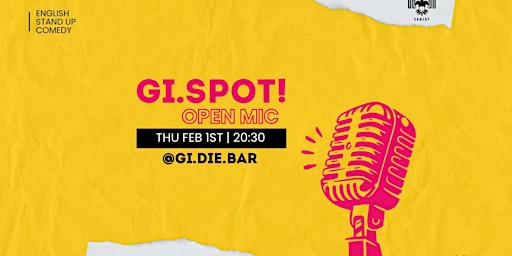 Gi.Spot! // Comedy Open Mic primary image
