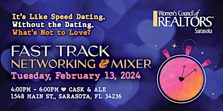 Fast Track Networking & Valentine's Mixer primary image