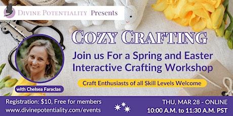 Springtime Creations: Cozy Easter Crafting Workshop