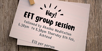 Imagen principal de EFT Tapping Group Ashtead