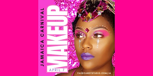 Jamaica Carnival Makeup Deposit with Face Candy Studio primary image