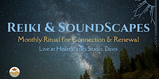 Imagem principal de Reiki & SoundScapes: A Monthly Ritual for Connection & Renewal