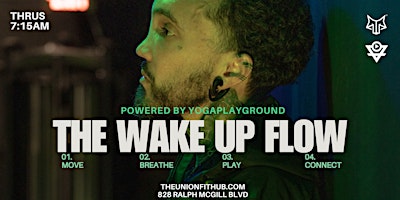 Imagem principal do evento The Wake Up  Flow (with Eazy) *50% off*