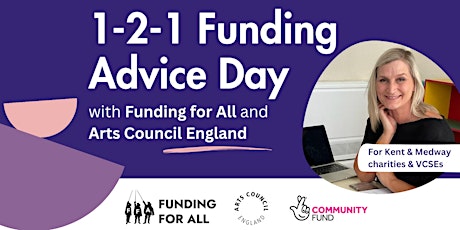 Imagem principal do evento 1-2-1 Funding Advice Day with FFA and Arts Council England