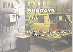 Free Sundays! primary image