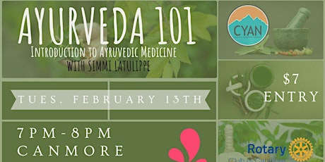 Ayurveda 101 with CYAN and Simmi Latulippe primary image