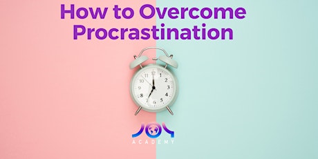 How to Overcome Procrastination Intensive primary image