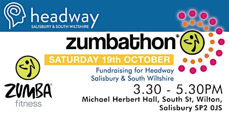 Zumba Fitness Zumbathon for Headway Salisbury & South Wiltshire primary image