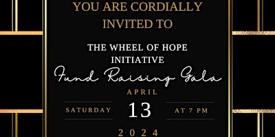 Primaire afbeelding van The Wheel of Hope Initiative (WOHI) Fundraising Gala