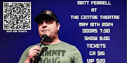 Imagem principal do evento Comedian Matt Ferrell