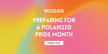 Imagem principal do evento Preparing for A Polarized Pride Month