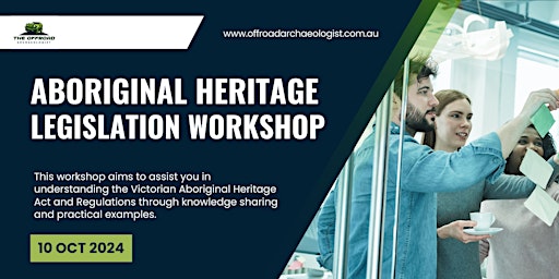 Image principale de Aboriginal Heritage Legislation Workshop - Sydney