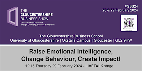 Raise Emotional Intelligence, Change Behaviour, Create Impact! primary image