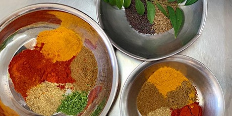 Beginner's Indian Cooking Class & Dinner primary image