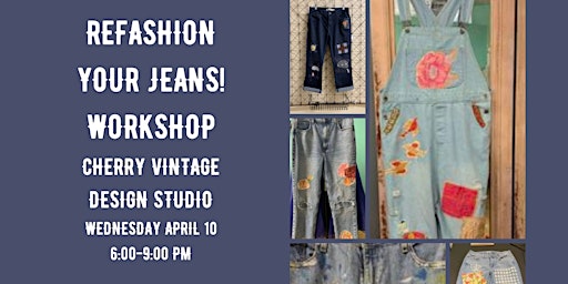 Refashion Your Jeans! Sewing Workshop primary image