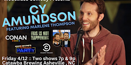 Imagen principal de Comedy at Catawba: Cy Amundson (EARLY SHOW)