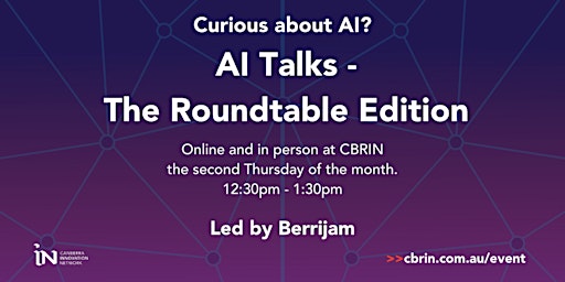 Imagem principal do evento AI Talks - The Roundtable Edition