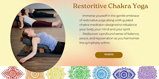 Immagine principale di Restorative Chakra Yoga and Meditation 