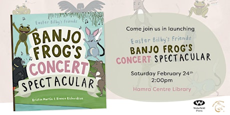 'Banjo Frog's Concert Spectacular' Book Launch primary image