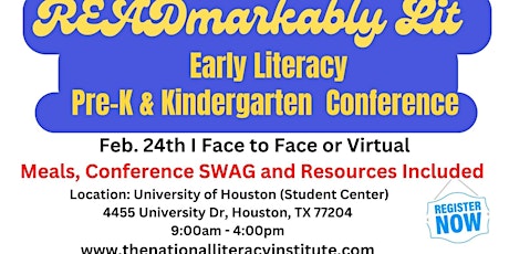READmarkably Lit Early Literacy Conference primary image