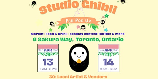 Studio Ghibli Fan Pop Up