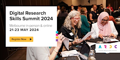 Imagem principal do evento ARDC Digital Research Skills Summit 2024