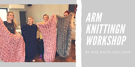 Arm Knitting Blanket Workshop primary image