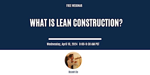 Imagen principal de What is Lean Construction?