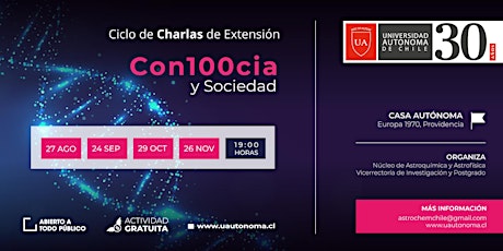 Imagen principal de Ciclo de Charlas Con100cia y Sociedad. Tema: Vacunas y redes sociales.