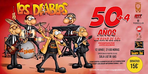 Immagine principale di Los Diablos en Concierto: 50 (+4) años de Un Rayo de Sol 