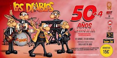 Imagem principal do evento Los Diablos en Concierto: 50 (+4) años de Un Rayo de Sol